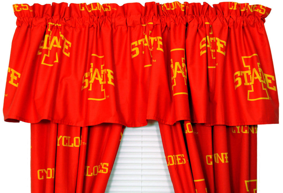Iowa State Printed Curtain Valance - 84 X 15 - Isucvl By College Covers