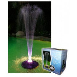 Alpine Ftc102 Floating Spray Fountain With 48 Led Light And 550 Gph Pump
