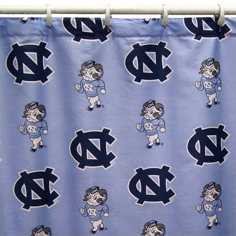 UNC Printed Shower Curtain Cover 70