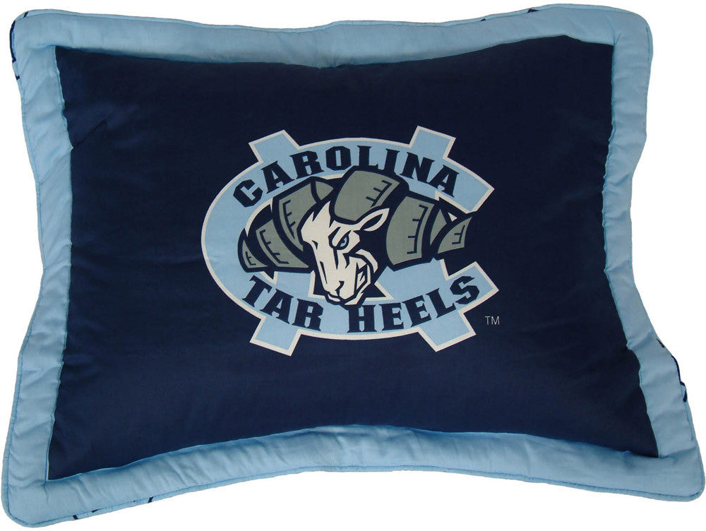 Unc Printed Pillow Sham - Ncush By College Covers