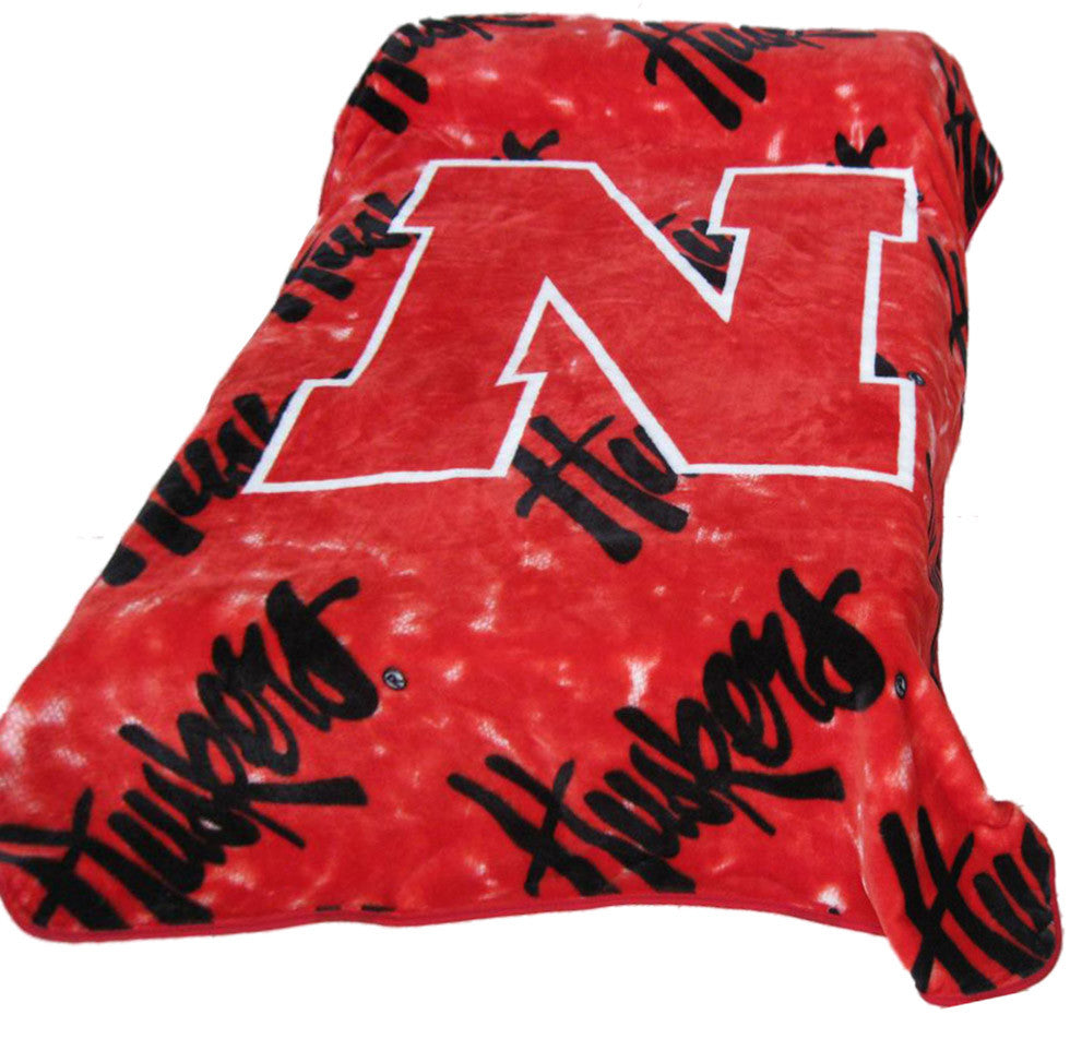 Nebraska Throw Blanket / Bedspread - Nebth By College Covers