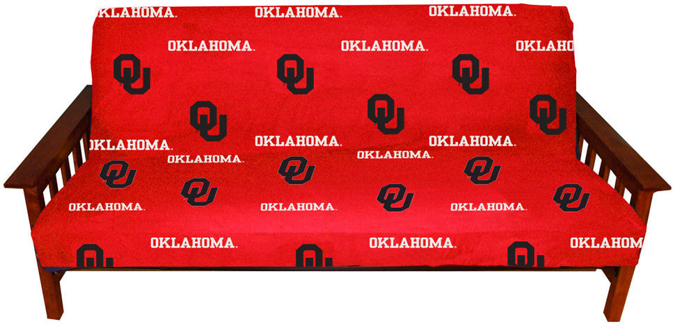 Oklahoma Futon Cover - Full Size Fits 8 And 10 Inch Mats - Oklfc By College Covers