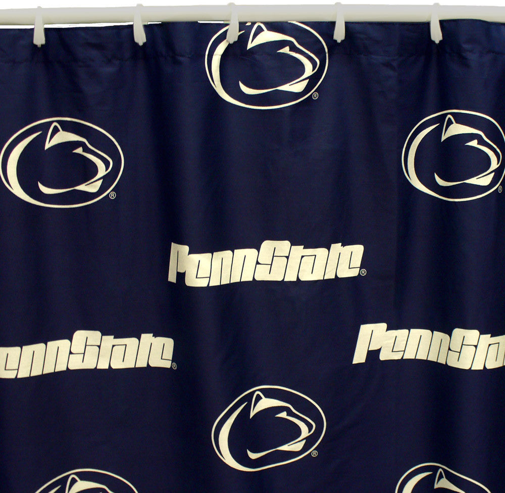 Penn State Printed Shower Curtain Cover 70" X 72" - Psusc By College Covers