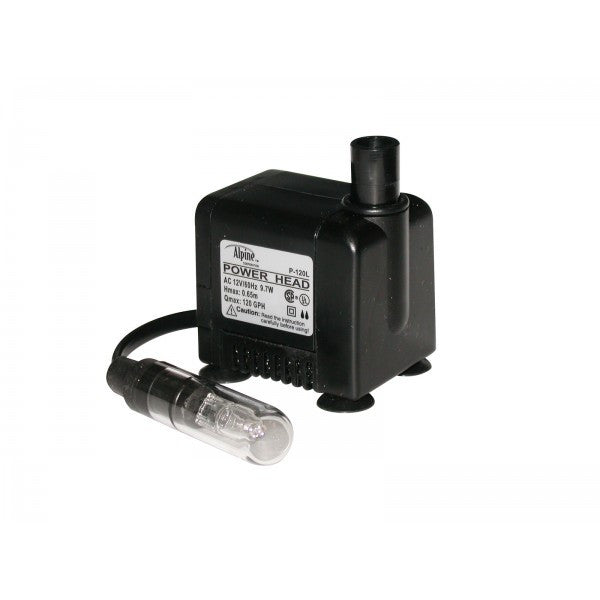 Alpine P120l 120 Gph Pump With 5w Halogen Light