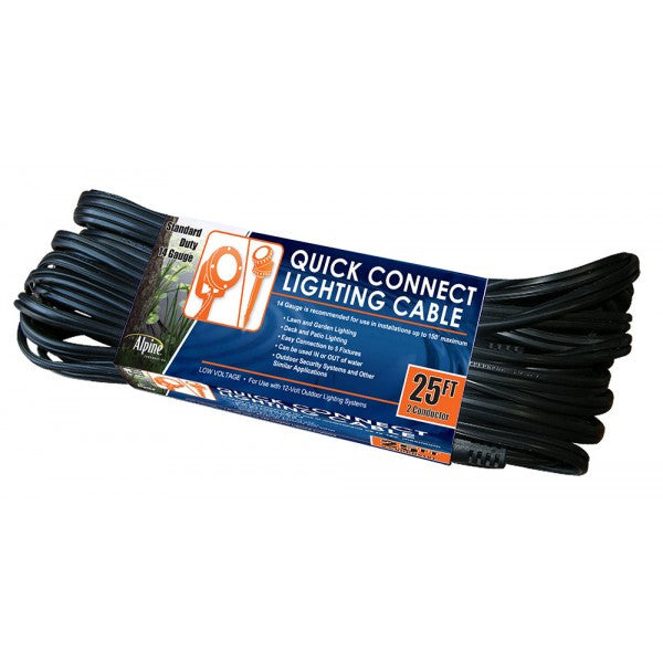 Alpine Pl325 5 Sockets Lighting Cable 25 Ft. 14 Gauge
