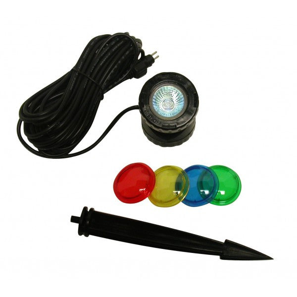 Alpine Plm110 Power Beam 10 W Light Only 23ft Cord W/ Color Lenses & Stake