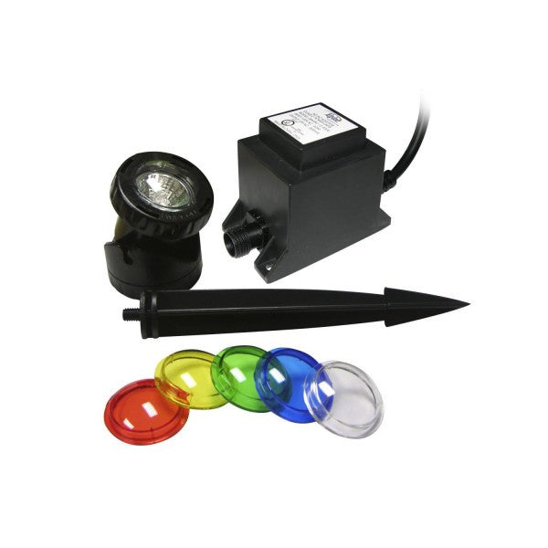 Alpine Plm120t Power Beam 20 W W/ Transformer 23 Ft. Cord W/ Color Lenses