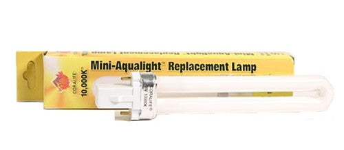 Coralife 9w Replacement Lamp For Mini Aqualight, 10k (00105)