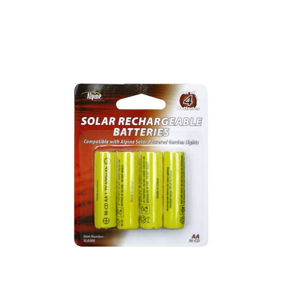 Alpine Sla300 Solar Light Battery 4 Pack
