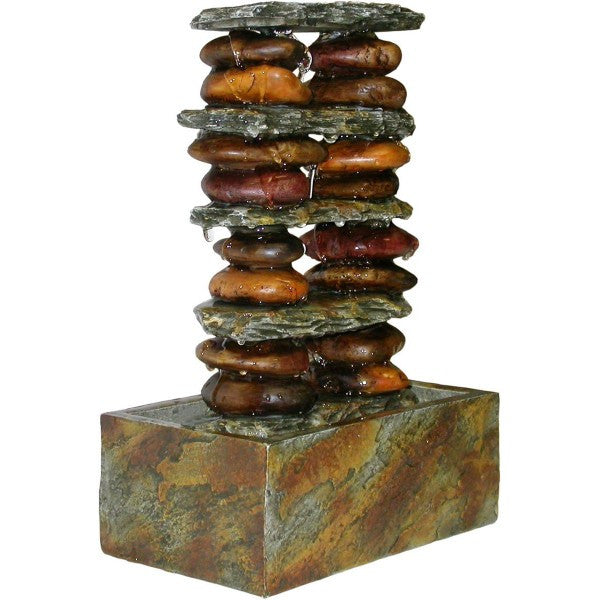 Alpine Tt8002 Eternity Tabletop Fountain: Stacked Rocks