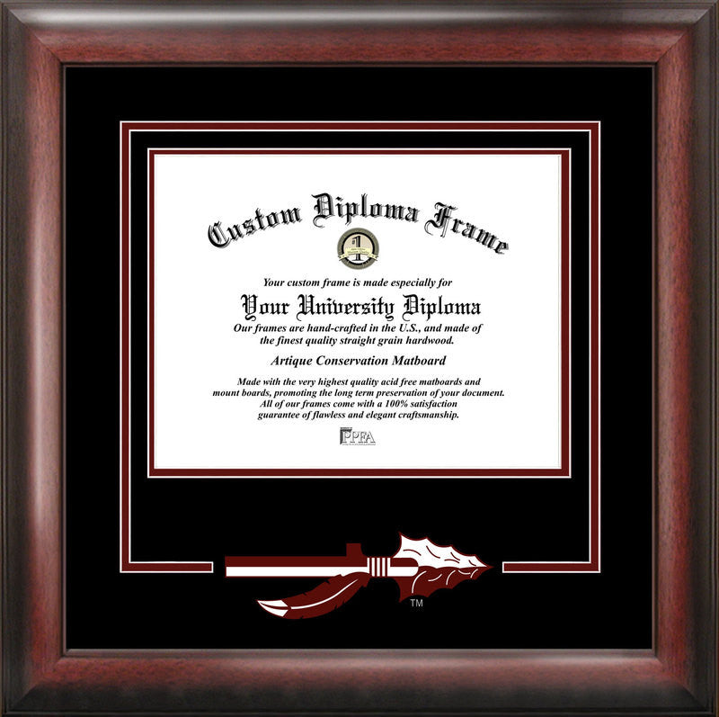 Florida State University Spirit Diploma Frame