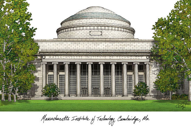 Mit Campus Images Lithograph Print