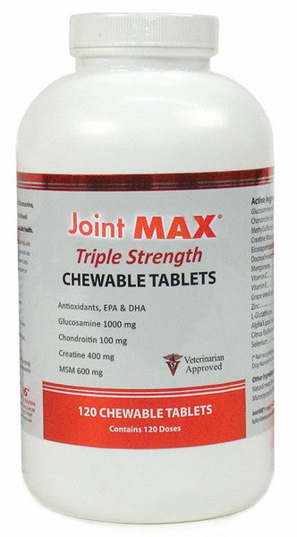 Joint Max Ts (triple Strength) 120 Chewable Tabs