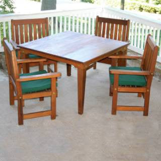 Creekvine Design Wf6405ccvd 36" Cedar Get-together Dining Set