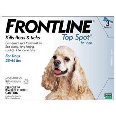 Frontline Top Spot, Dog 23-44 Lbs (3 Doses)