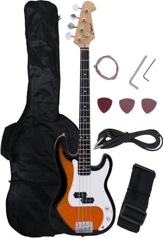 Crescent Direct Eb46-sb 46 Inch Sunburst Premium Electric Bass Guitar