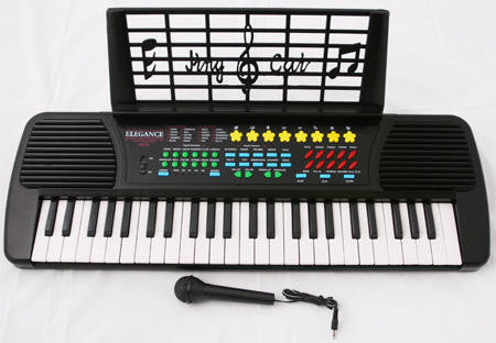 Crescent Direct Kb49-bk 49 Keys Black Electronic Keyboard