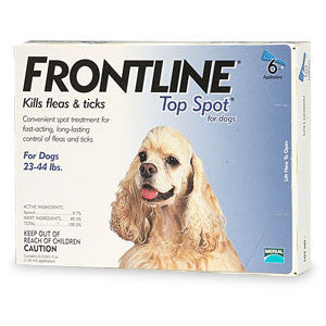 Frontline Top Spot, Dog 23-44 Lbs (6 Doses)