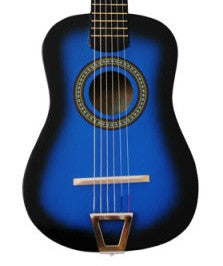 Crescent Direct Mg23-bu 23 Inch Blue Childrens Toy Acoustic Guitar