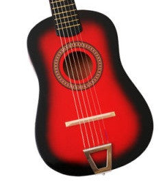 Crescent Direct Mg23-rd 23 Inch Red Childrens Toy Acoustic Guitar