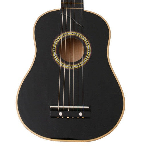 Crescent Direct Mg25-bk-sbl 25 Inch Black Childrens Beginner Acoustic Guitar