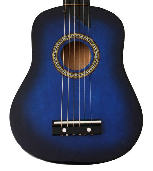 Crescent Direct Mg25-bu-sbl 25 Inch Blue Childrens Beginner Acoustic Guitar