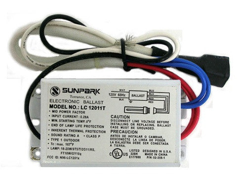 Current Usa Replacement 1x18 Watt Compact Fluorescent Ballast (1762)