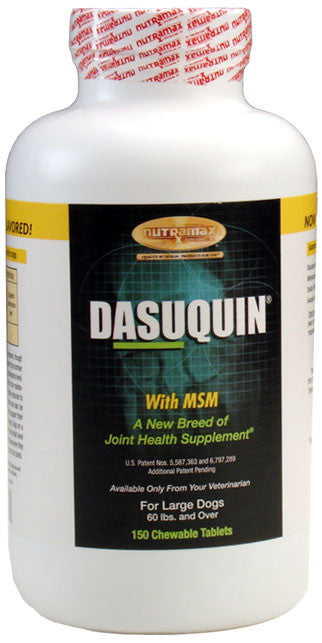 Dasuquin For Large Dogs 60 Lbs. And Over With Msm (150 Chews)