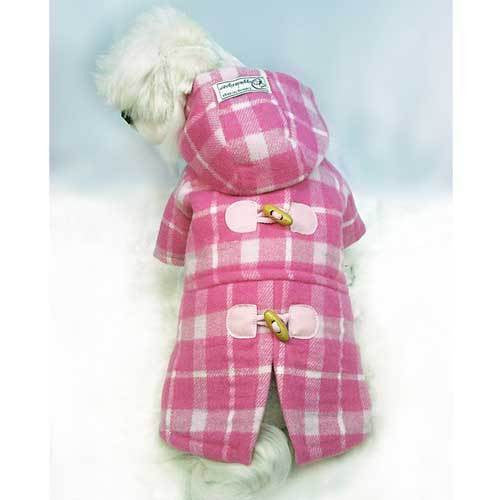 Cj Hooded Coat Pink Light