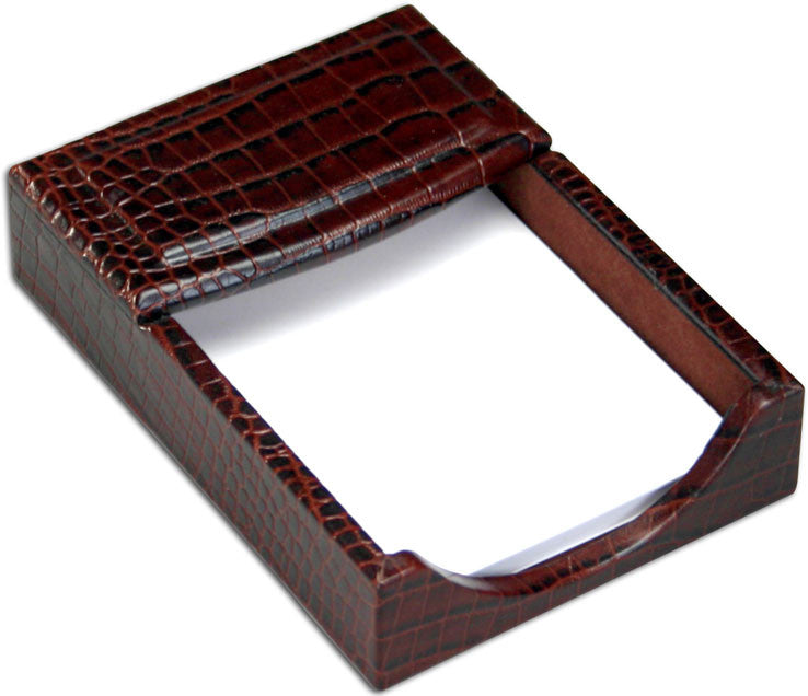 Crocodile Embossed 4x6 Memo Holder A2009 By Decasso
