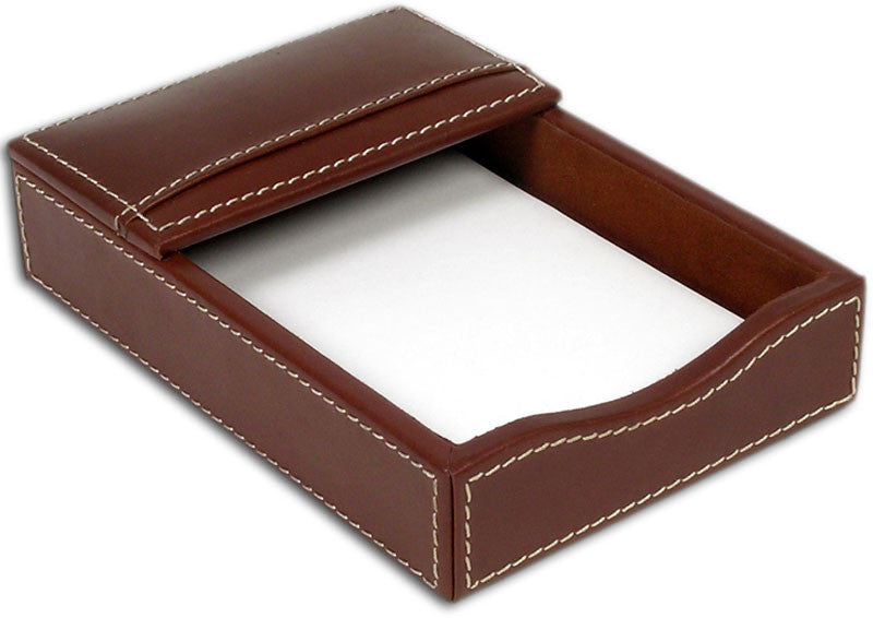 Rustic Leather 4x6 Memo Holder A3209 By Decasso