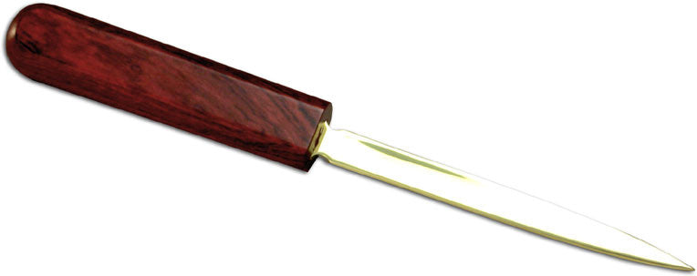 Wood & Leather Letter Opener A8027 By Decasso