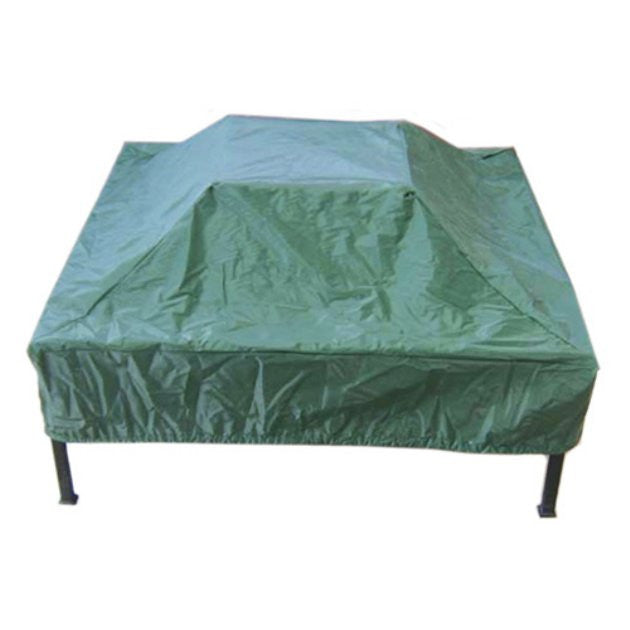 Deeco Consumer Products Dm-rc-sf-g Square Fire Pit Cover Green
