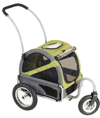 Doggyride Mini Dog Stroller - Outdoors Green (drmnst02-gr)