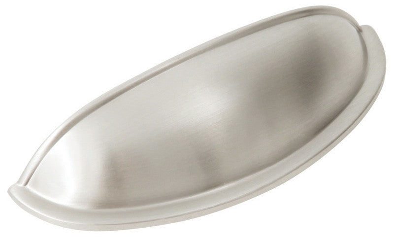 Design House 203893 West Side Cup Pull 3" Ss Satin Nickel