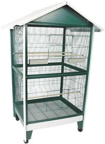 A&e Cage 100b-1 Large Pitched Roof Aviary 32