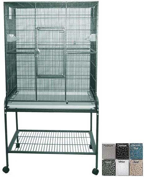 A&e Cage 13221 Green 32"x21" Flight Cage & Stand