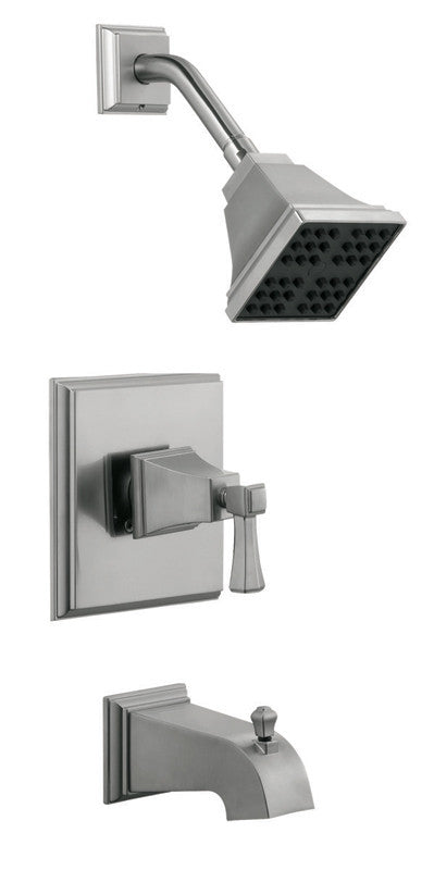 Design House 522029 Torino Tub And Shower Faucet Satin Nickel