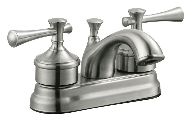 Design House 524546 Ironwood 4" Lavatory Faucet Satin Nickel