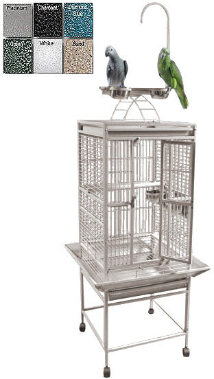 A&e Cage 8001818 Green 18"x18" Play Top Cage With 5/8" Bar Spacing