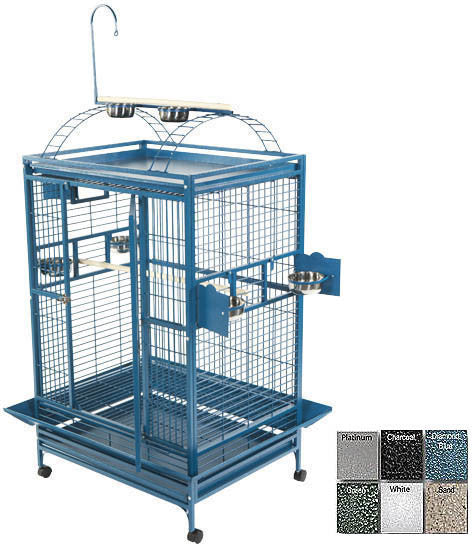 A&e Cage 8003628 Platinum 36"x28" Play Top Cage With 1" Bar Spacing