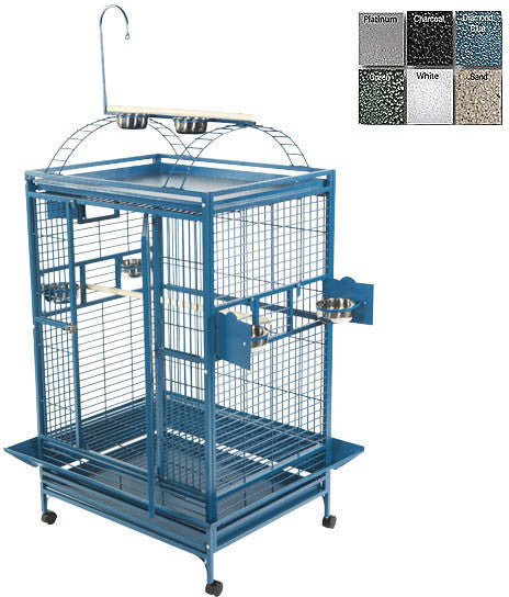 A&e Cage 8004030 Platinum 40"x30" Playtop Cage With 1" Bar Spacing