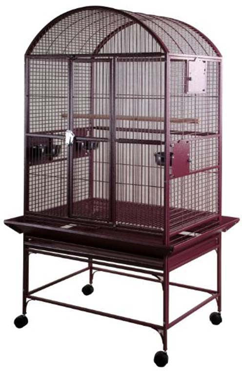 A&e Cage 9003223 Burgundy 32"x23" Dome Top Cage With 3/4" Bar Spacing