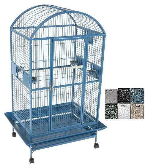 A&e Cage 9003628 Black Extra Large Dome Top Bird Cage