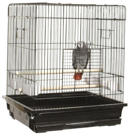 A&e Cage Ae29628 Black 2 Pack Of 25"x21" Flat Top Cage