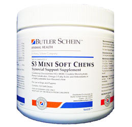S3 Mini Soft Chews For Dogs & Puppies, 120 Count