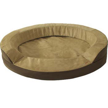 Dolce Vita Oval Bed Regular Heated Dog Bed Large 41" X 30"