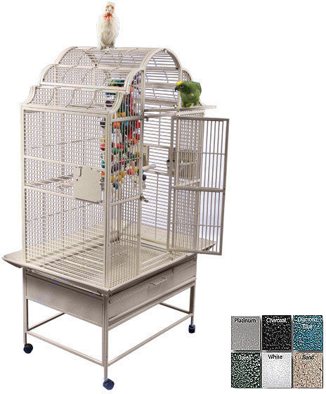 A&e Cage Gc6-3223 Black 32"x23" Opening Victorian Top Cage