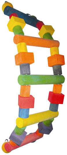 A&e Cage Hb149s Wood Ladder Happy Beaks Bird Toy
