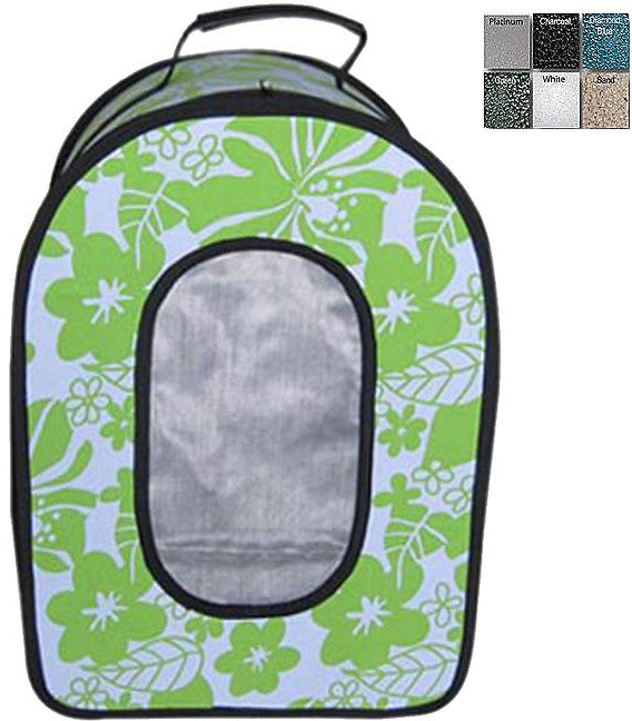 A&e Cage Hb1506l Green 18.5" X 13.5" X 9" - Soft Sided Travel Carrier - Large Green